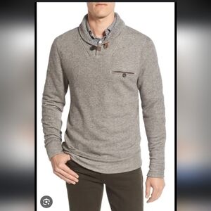 Billy Reid Shiloh Shawl Collar Sweater